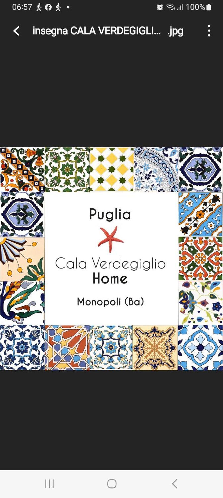 Cala Verdegiglio Home Monopoli Exteriér fotografie